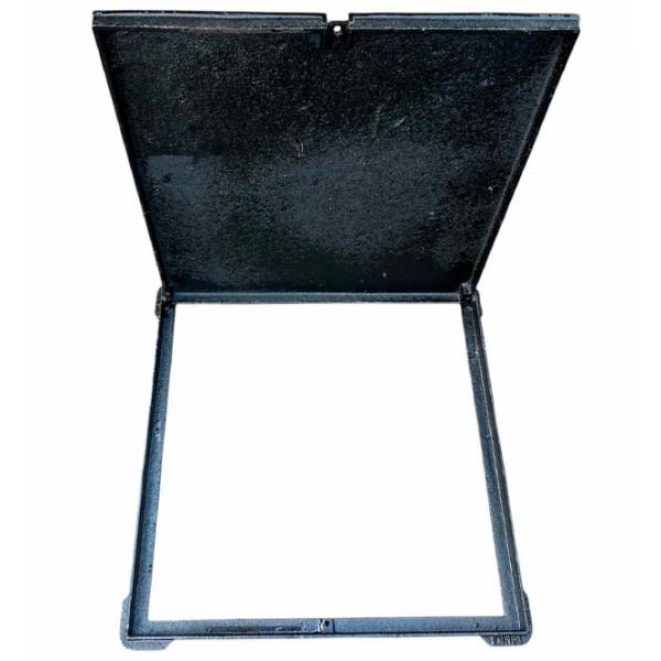 Capac canalizare Uniplast EN124 Black / Fontă  photo 2