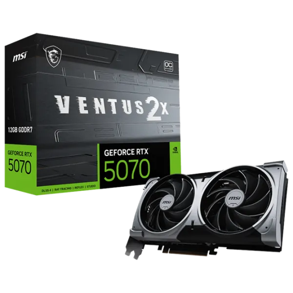 Видеокарта MSI GeForce RTX 5070 VENTUS 2X OC PCI Express x16 5.0 / 12 ГБ photo 5