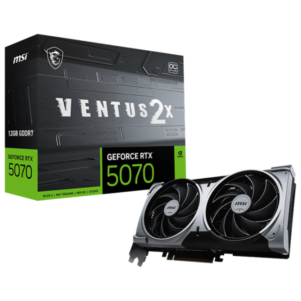 Видеокарта MSI GeForce RTX 5070 VENTUS 2X OC PCI Express x16 5.0 / 12 ГБ photo 5