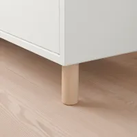 Тумбочки Ikea Eket 70 x 35 x 35см / ЛДСП / White photo 4