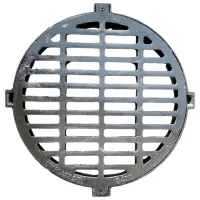 Канализационная крышка Uniplast EN124 Черный / Чугун