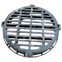 Capac canalizare Uniplast EN124 Black / Fontă photo 2