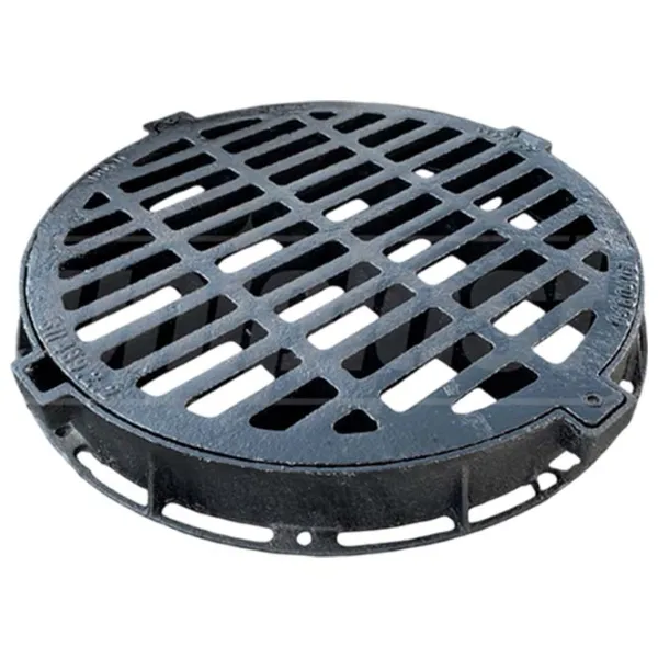Канализационная крышка Uniplast EN124 Черный / Чугун photo 3