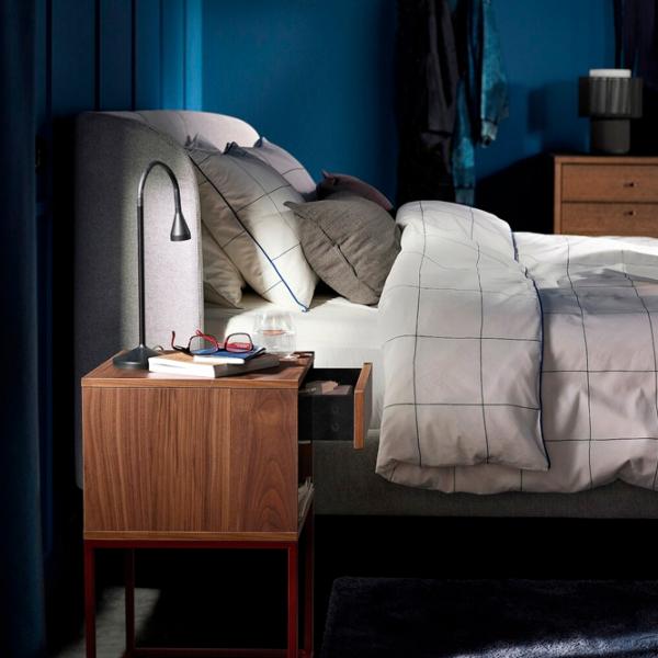 Noptiere Ikea Vikhammer  65 x 40 x 39 / PAL / Brown photo 7 Noptiere Ikea Vikhammer  65 x 40 x 39 / PAL / Brown photo 7