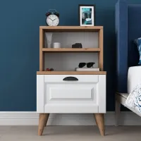Тумбочки Mirage Meble BD105 S 74.4 x 40 x 40см / ЛДСП / Дуб Сонома photo 2