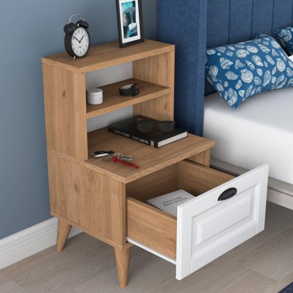 Тумбочки Mirage Meble BD105 S 74.4 x 40 x 40см / ЛДСП / Дуб Сонома photo 5 Тумбочки Mirage Meble BD105 S 74.4 x 40 x 40см / ЛДСП / Дуб Сонома photo 5