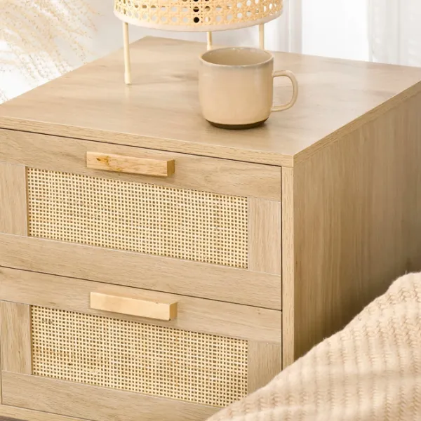 Тумбочки Homcom 831-664V00ND 56 x 40 x 40см / ЛДСП / Дуб Сонома photo 6 Тумбочки Homcom 831-664V00ND 56 x 40 x 40см / ЛДСП / Дуб Сонома photo 6