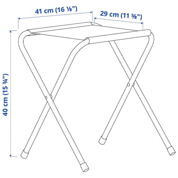 Кемпинговый стул Ikea Strandon Полиэстер / Зеленый photo 5