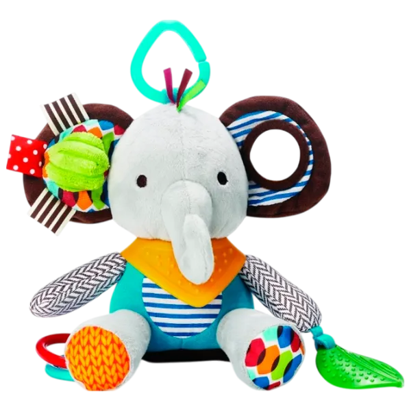 Игрушка для колясок и кроваток Skip Hop Animals Bandana Buddies Elefant 306202 0.3+ / Серый photo 1 Игрушка для колясок и кроваток Skip Hop Animals Bandana Buddies Elefant 306202 0.3+ / Серый photo 1