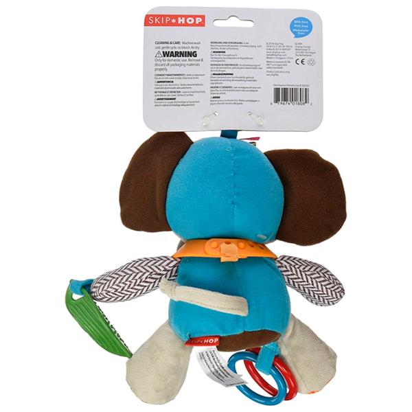 Игрушка для колясок и кроваток Skip Hop Animals Bandana Buddies Elefant 306202 0.3+ / Серый photo 3 Игрушка для колясок и кроваток Skip Hop Animals Bandana Buddies Elefant 306202 0.3+ / Серый photo 3