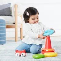 Jucărie interactivă Skip Hop Animals Explore & More 9M807710 0.6+ / Red photo 2