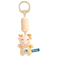 Игрушка для колясок и кроваток Sensillo Animals Mini Zoo hanging toy Z-010 0+ / Бежевый