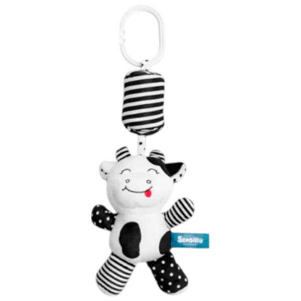 Игрушка для колясок и кроваток Sensillo Animals Cow Z-031 0+ / Белый photo 1 Игрушка для колясок и кроваток Sensillo Animals Cow Z-031 0+ / Белый photo 1