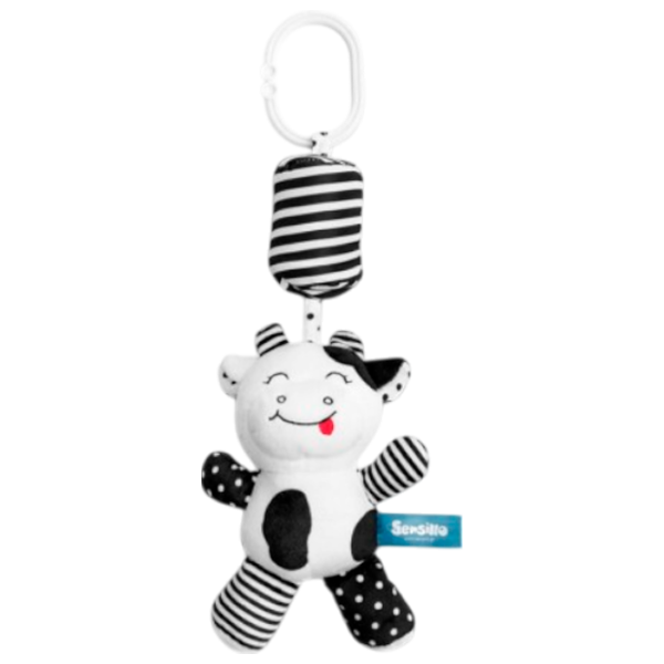 Игрушка для колясок и кроваток Sensillo Animals Cow Z-031 0+ / Белый photo 1 Игрушка для колясок и кроваток Sensillo Animals Cow Z-031 0+ / Белый photo 1
