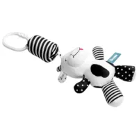 Jucărie pentru pătuțuri și cărucioare Sensillo Animals Cow Z-031 0+ / White photo 2