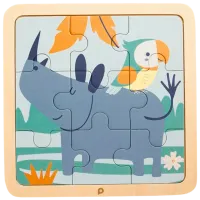 Puzzle Premaman Rhino 1+/ Numărul de piese: 9