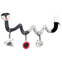 Игрушка для колясок и кроваток Sensillo Animals Fox Z-0350 0.5+ / Черный