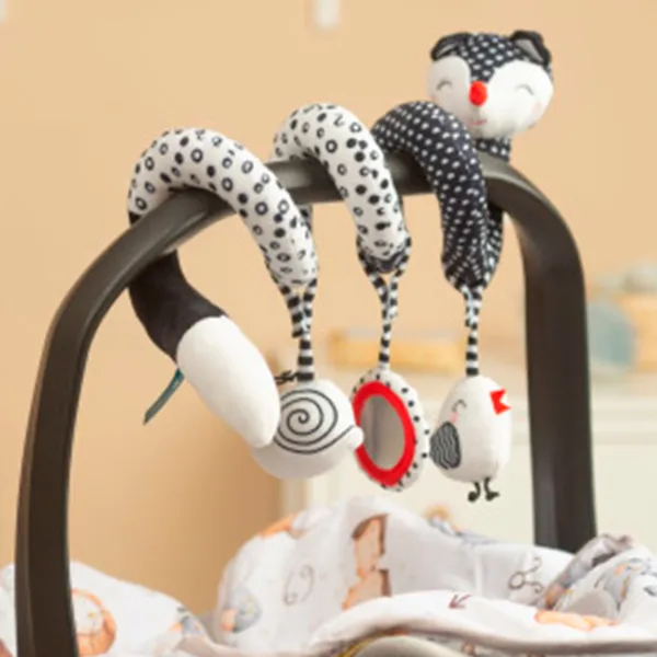 Игрушка для колясок и кроваток Sensillo Animals Fox Z-0350 0.5+ / Черный photo 3 Игрушка для колясок и кроваток Sensillo Animals Fox Z-0350 0.5+ / Черный photo 3