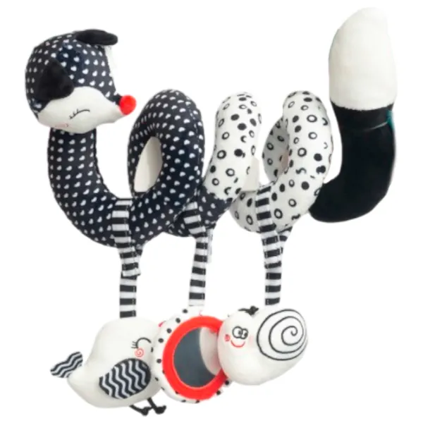 Игрушка для колясок и кроваток Sensillo Animals Fox Z-0350 0.5+ / Черный photo 5 Игрушка для колясок и кроваток Sensillo Animals Fox Z-0350 0.5+ / Черный photo 5