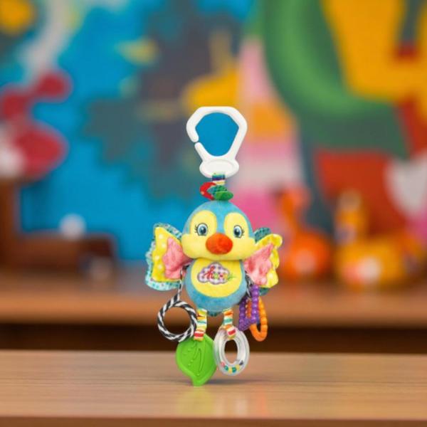 Игрушка для колясок и кроваток Sensillo Colorful Birdie Z-0502 0+ / Синий photo 2 Игрушка для колясок и кроваток Sensillo Colorful Birdie Z-0502 0+ / Синий photo 2