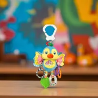 Jucărie pentru pătuțuri și cărucioare Sensillo Colorful Birdie Z-0502 0+ / Blue photo 2