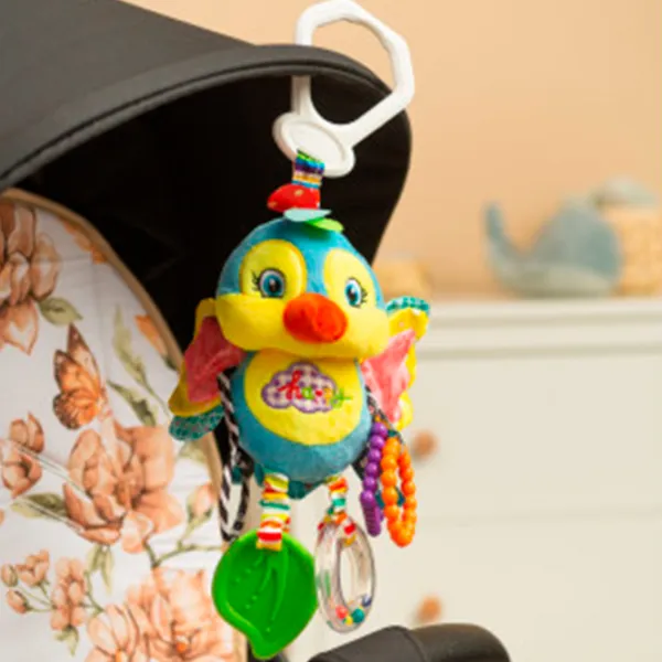Игрушка для колясок и кроваток Sensillo Colorful Birdie Z-0502 0+ / Синий photo 3 Игрушка для колясок и кроваток Sensillo Colorful Birdie Z-0502 0+ / Синий photo 3