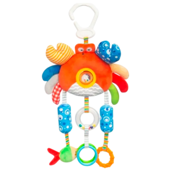 Игрушка для колясок и кроваток Sensillo Animals Colorful Crab Z-0522 0+ / Красный photo 1 Игрушка для колясок и кроваток Sensillo Animals Colorful Crab Z-0522 0+ / Красный photo 1