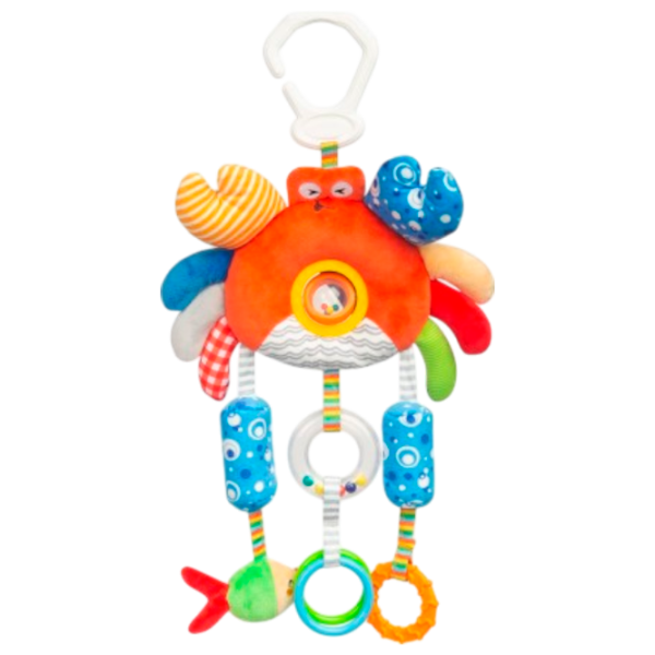 Игрушка для колясок и кроваток Sensillo Animals Colorful Crab Z-0522 0+ / Красный photo 1 Игрушка для колясок и кроваток Sensillo Animals Colorful Crab Z-0522 0+ / Красный photo 1