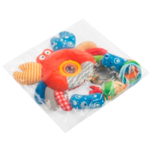 Игрушка для колясок и кроваток Sensillo Animals Colorful Crab Z-0522 0+ / Красный photo 3 Игрушка для колясок и кроваток Sensillo Animals Colorful Crab Z-0522 0+ / Красный photo 3