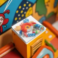 Jucărie pentru pătuțuri și cărucioare Sensillo Animals Colorful Crab Z-0522 0+ / Red photo 5