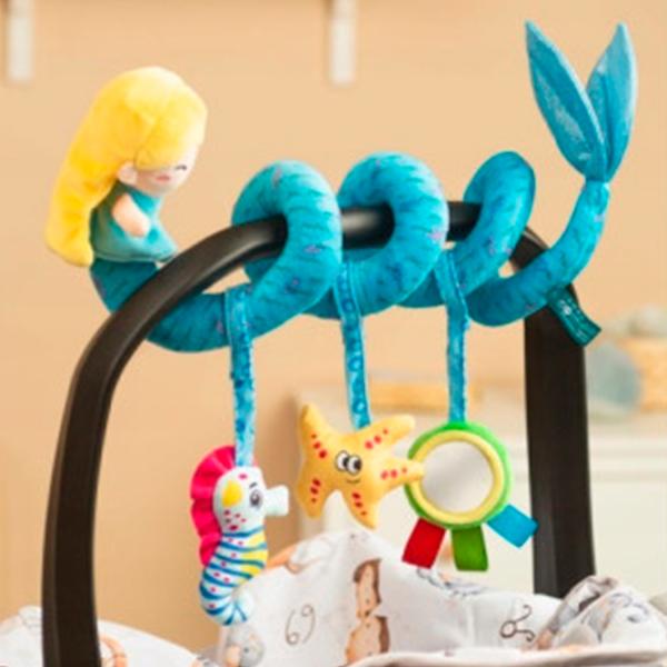Игрушка для колясок и кроваток Sensillo Colorful Mermaid Z-0532 0+ / Синий photo 2 Игрушка для колясок и кроваток Sensillo Colorful Mermaid Z-0532 0+ / Синий photo 2