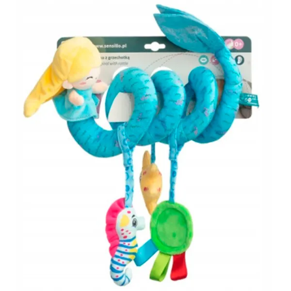 Игрушка для колясок и кроваток Sensillo Colorful Mermaid Z-0532 0+ / Синий photo 5 Игрушка для колясок и кроваток Sensillo Colorful Mermaid Z-0532 0+ / Синий photo 5