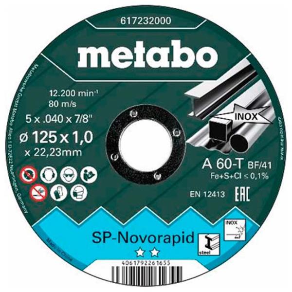 Круг отрезной Metabo 617235000  photo 1 Круг отрезной Metabo 617235000  photo 1