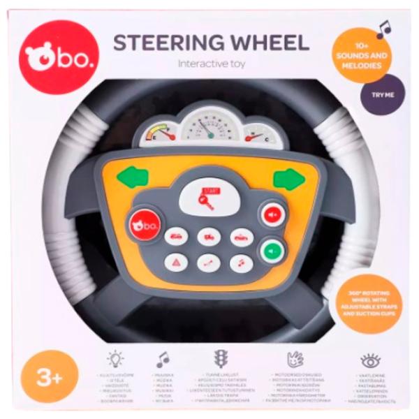Интерактивная игрушка Bo. Steering Wheel 8019ML 3+ / Серый photo 2