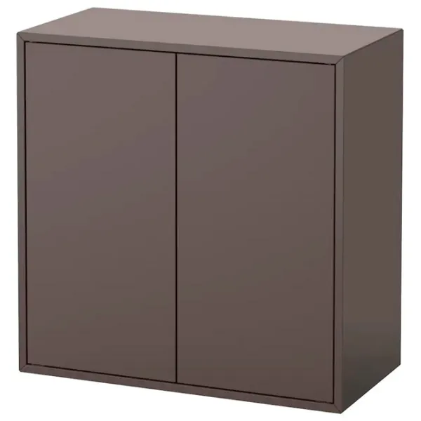 Навесные шкафы Ikea Eket Тёмно-серый photo 1