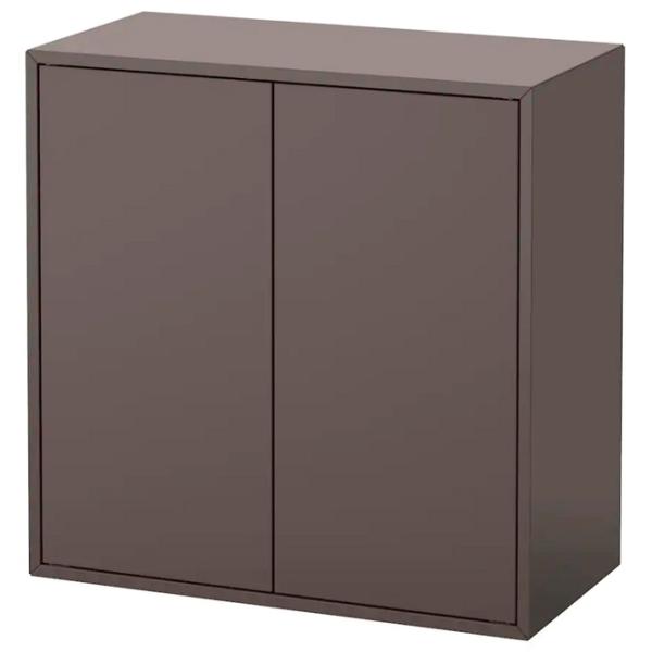 Навесные шкафы Ikea Eket Тёмно-серый photo 1