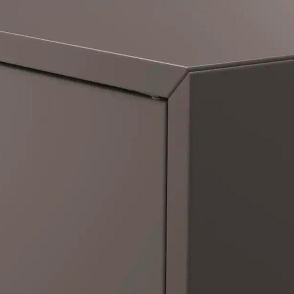 Навесные шкафы Ikea Eket Тёмно-серый photo 2