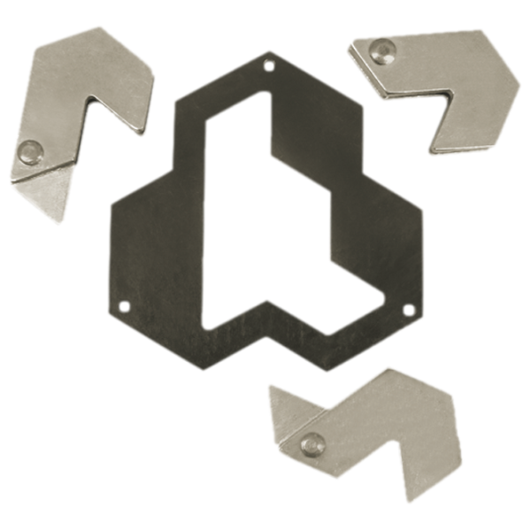 Настольная игра Eureka Huzzle Cast Hexagon 8+/ Логическая игра photo 2 Настольная игра Eureka Huzzle Cast Hexagon 8+/ Логическая игра photo 2