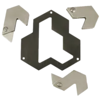 Настольная игра Eureka Huzzle Cast Hexagon 8+/ Логическая игра photo 2