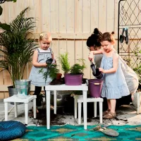 Scaun pentru copii Ikea Utter 6 ani / White photo 3