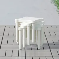 Scaun pentru copii Ikea Utter 6 ani / White photo 6