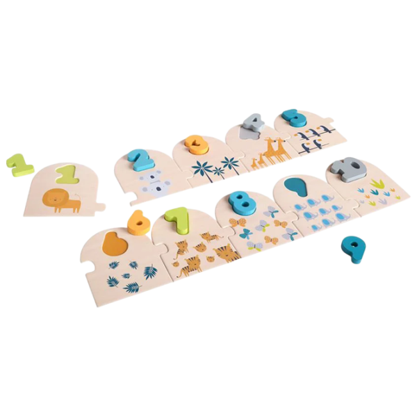 Joc educativ Premaman Crazy Jungle Learn to Count 1+/ Dezvoltare photo 2