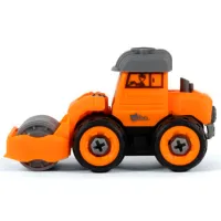 Комплект машин Bo. Truck playset Builder 8015ML / / Серый Оранжевый photo 7