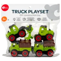 Комплект машин Bo. Truck playset Farmer 8016ML  / / Серый Зеленый