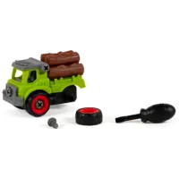 Комплект машин Bo. Truck playset Farmer 8016ML / / Серый Зеленый photo 2