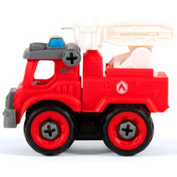 Set de mașini Bo. Truck playset Fireman 8024ML  / / Gray Red photo 3