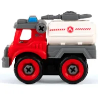Комплект машин Bo. Truck playset Fireman 8024ML / / Серый Красный photo 4