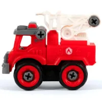 Комплект машин Bo. Truck playset Fireman 8024ML / / Серый Красный photo 7