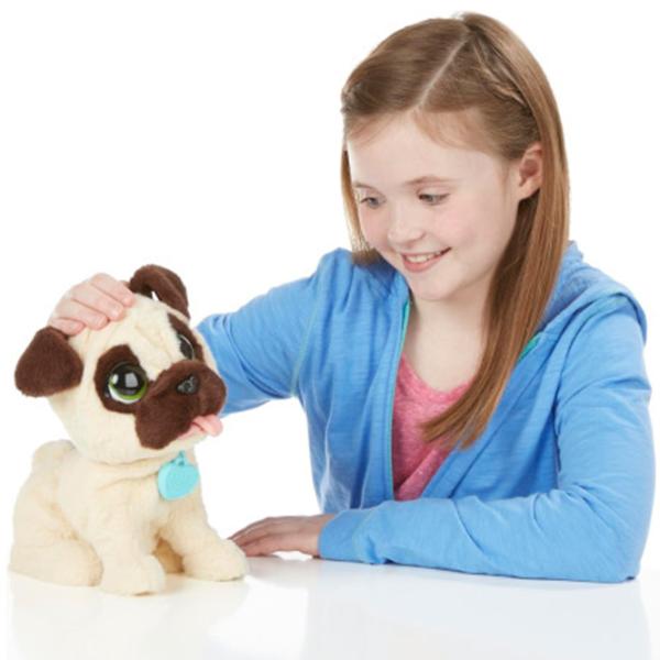 Интерактивная игрушка Hasbro Animals My Jumping Pug 28144J 4+ / Бежевый photo 3
