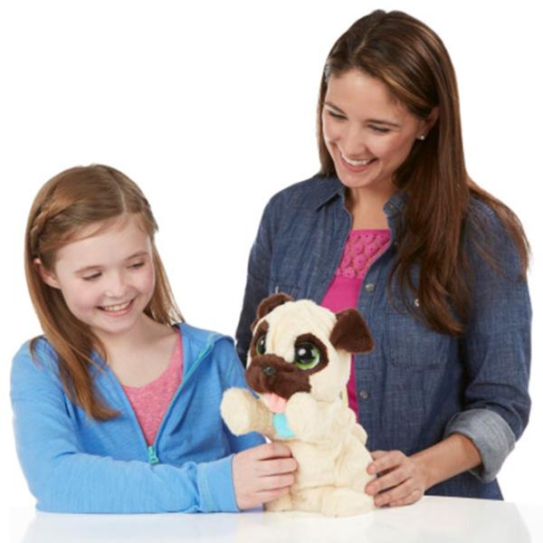 Интерактивная игрушка Hasbro Animals My Jumping Pug 28144J 4+ / Бежевый photo 5
